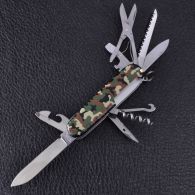 Нож складной, мультитул Victorinox Huntsman (91мм,15 функций), камуфляж 1.3713.94