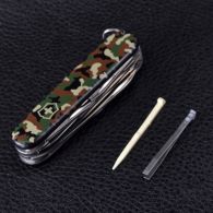 Нож складной, мультитул Victorinox Huntsman (91мм,15 функций), камуфляж 1.3713.94
