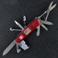 Нож складной, мультитул Victorinox Traveller Lite (91мм, 27 функций), красный 1.7905.AVT