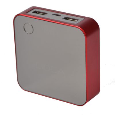 Внешнее зарядное устройство Power Bank DOCA D525 (8400mAh), красный ― fonarik.in.ua