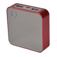 Внешнее зарядное устройство Power Bank DOCA D525 (8400mAh), красный