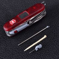Нож складной, мультитул Victorinox Traveller Lite (91мм, 27 функций), красный 1.7905.AVT