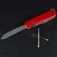 Нож складной, мультитул Victorinox Climber (91мм, 14 функций), красный 1.3703