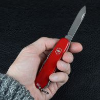 Нож складной, мультитул Victorinox Climber (91мм, 14 функций), красный 1.3703