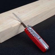 Нож складной, мультитул Victorinox Huntsman (91мм,15 функций), красный 1.3713