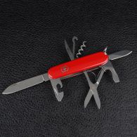 Нож складной, мультитул Victorinox Climber (91мм, 14 функций), красный 1.3703