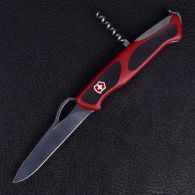 Нож складной, мультитул Victorinox Rangergrip 63 One Hand (130мм, 5 функций), красно-черный 0.9523.M