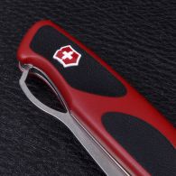 Нож складной, мультитул Victorinox Rangergrip 63 One Hand (130мм, 5 функций), красно-черный 0.9523.M