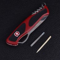 Нож складной, мультитул Victorinox Rangergrip 63 One Hand (130мм, 5 функций), красно-черный 0.9523.M