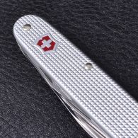 Нож складной, мультитул Victorinox Farmer (93мм, 9 функций), серебряный 0.8241.26