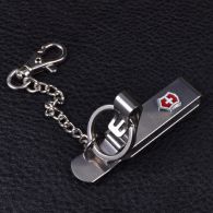 Брелок, подвеска на ремень Victorinox Multiclip, с цепочкой и карабином 4.1859