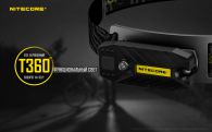 Фонарь многофункциональный, налобный Nitecore T360 (1 LED, 45 люмен, 6 режимов, USB)