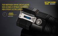 Фонарь Nitecore TM26GT с OLED дисплеем (4xCree XP-L HI V3, 3500 люмен, 8 режимов, 4х18650)