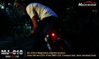 Задний фонарь для велосипеда Magicshine MJ-818 (3W + 9xSMD red LEDs, 85 люмен, 3 режима)