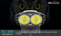 Велофара Magicshine MJ-880 (2xCree XM-L2, 2000 люмен, 5 режимов, 6x18650)