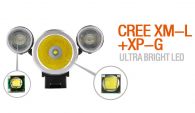 Велофара Magicshine MJ-816E (Cree XM-L2 + 2xCree XP-G2, 1800 люмен, 4 реж, 4.4Ah), комплект