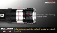 Подводный фонарь Magicshine MJ-852B (Cree XP-G, 400 люмен, 4 режима, 1x26650), комплект