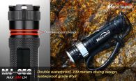 Подводный фонарь Magicshine MJ-852B (Cree XP-G, 400 люмен, 4 режима, 1x26650), комплект
