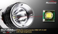 Подводный фонарь Magicshine MJ-852B (Cree XP-G, 400 люмен, 4 режима, 1x26650), комплект