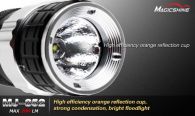 Подводный фонарь Magicshine MJ-852B (Cree XP-G, 400 люмен, 4 режима, 1x26650), комплект