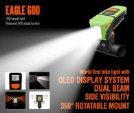 Велофара Magicshine EAGLE 600 (2xCree XP-G2, 600 люмен, 3 режима), черная