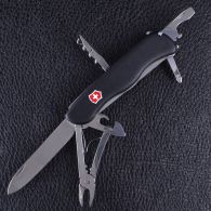 Нож складной, мультитул Victorinox Atlas (111мм, 16 функций), черный 0.9033.3