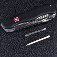 Нож складной, мультитул Victorinox Atlas (111мм, 16 функций), черный 0.9033.3