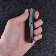 Нож складной, мультитул Victorinox SPARTAN (91мм, 12 функций), зеленый 1.3603.4