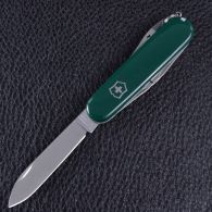 Нож складной, мультитул Victorinox SPARTAN (91мм, 12 функций), зеленый 1.3603.4