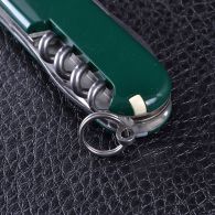 Нож складной, мультитул Victorinox SPARTAN (91мм, 12 функций), зеленый 1.3603.4